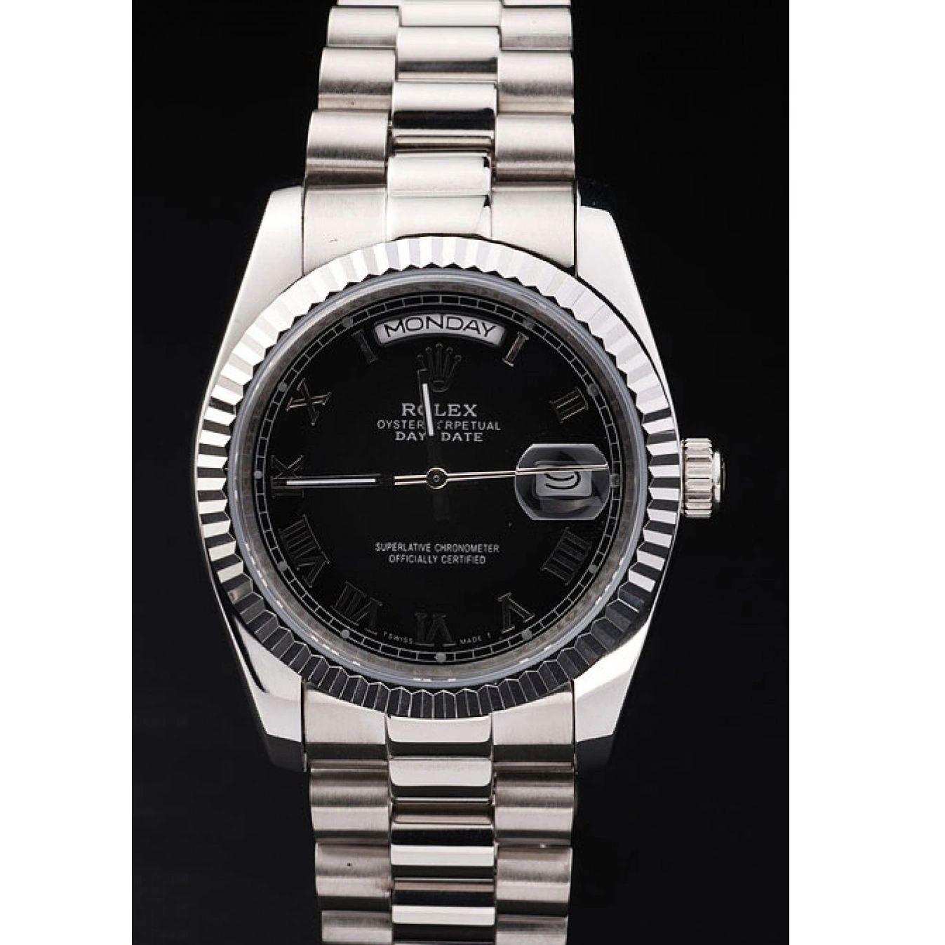 Aaa fake watches Day-Date Swiss Rolex Mechanism-srl83 1014